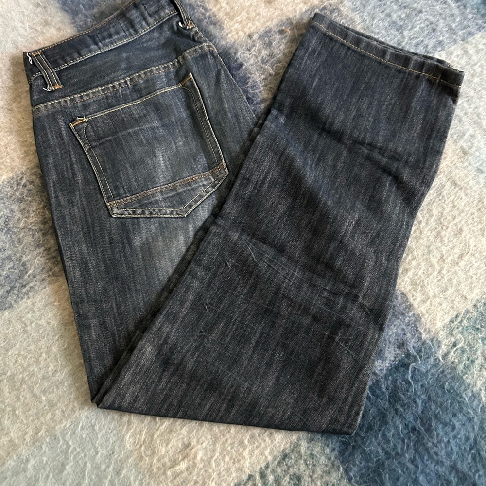 PD&C Dark Blue Straight Jeans